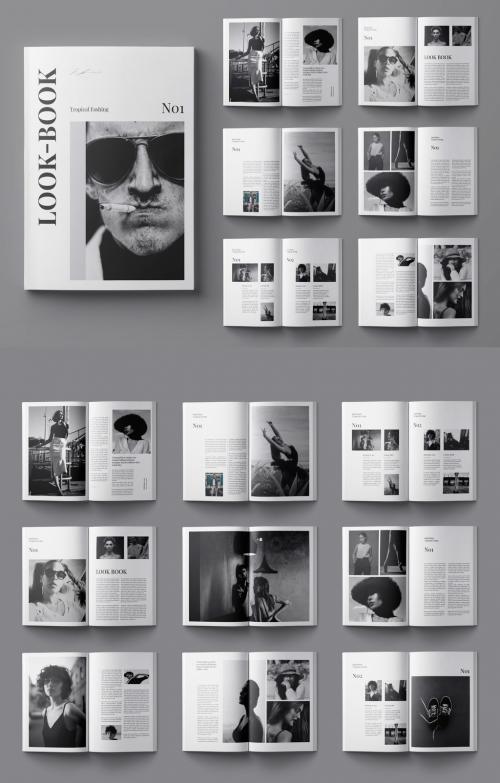 Look Book Layout