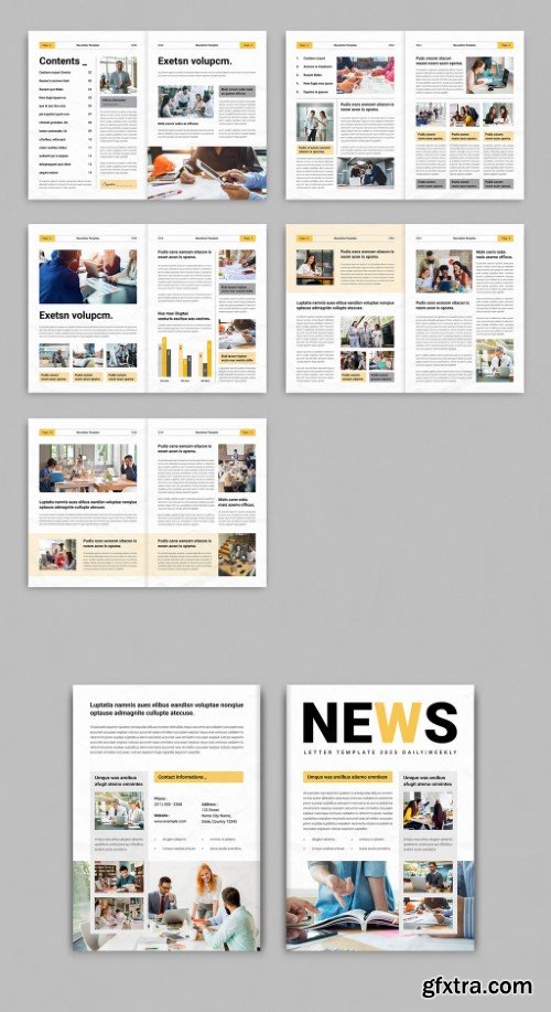 Corporate Newsletter Template