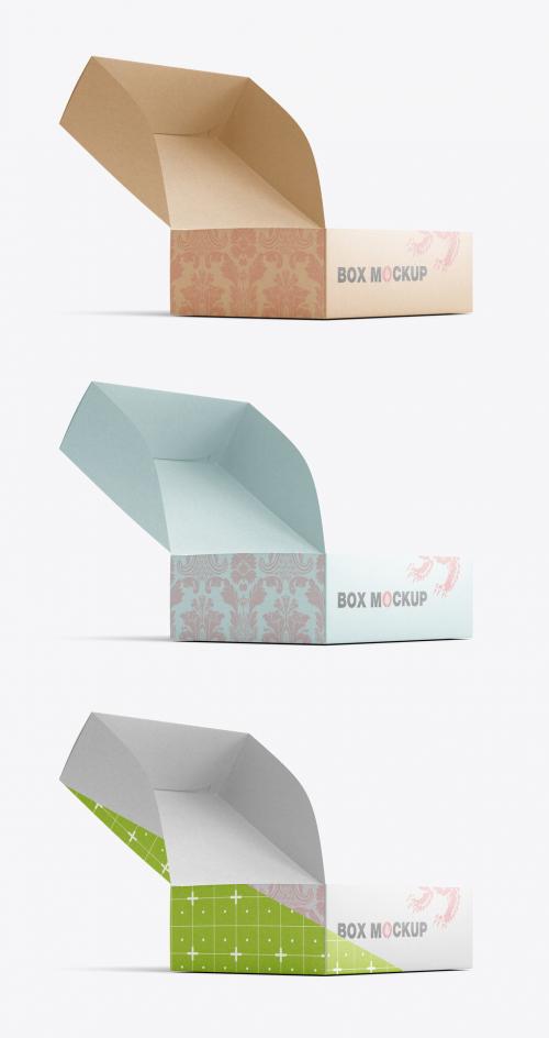 Kraft Box Mockup