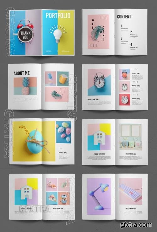 Portfolio Magazine Template 721274202