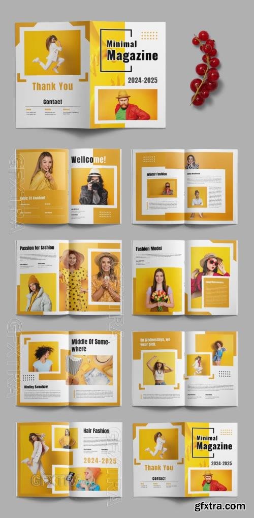 Fashion Magazine Template 721273886