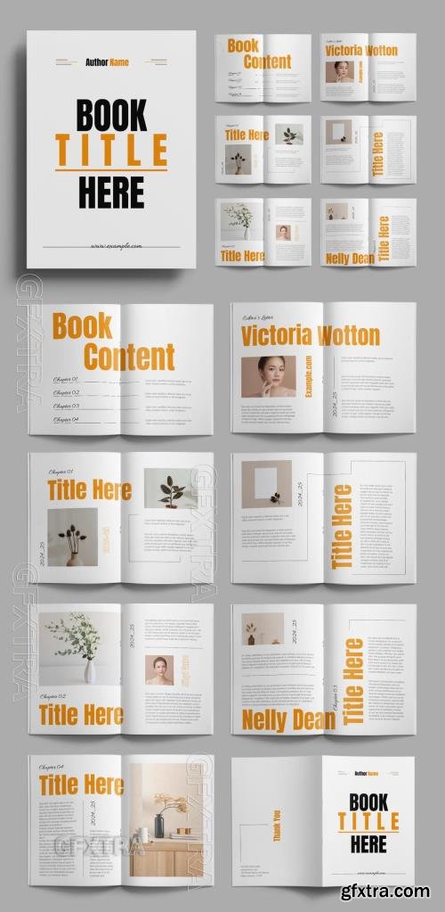 Book Template Layout 721273365