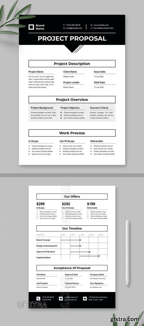 Project Proposal Sheet Layout 721268689