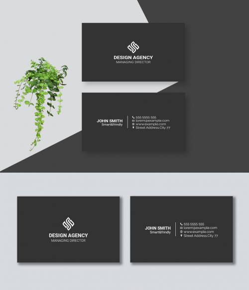 Black Business Card