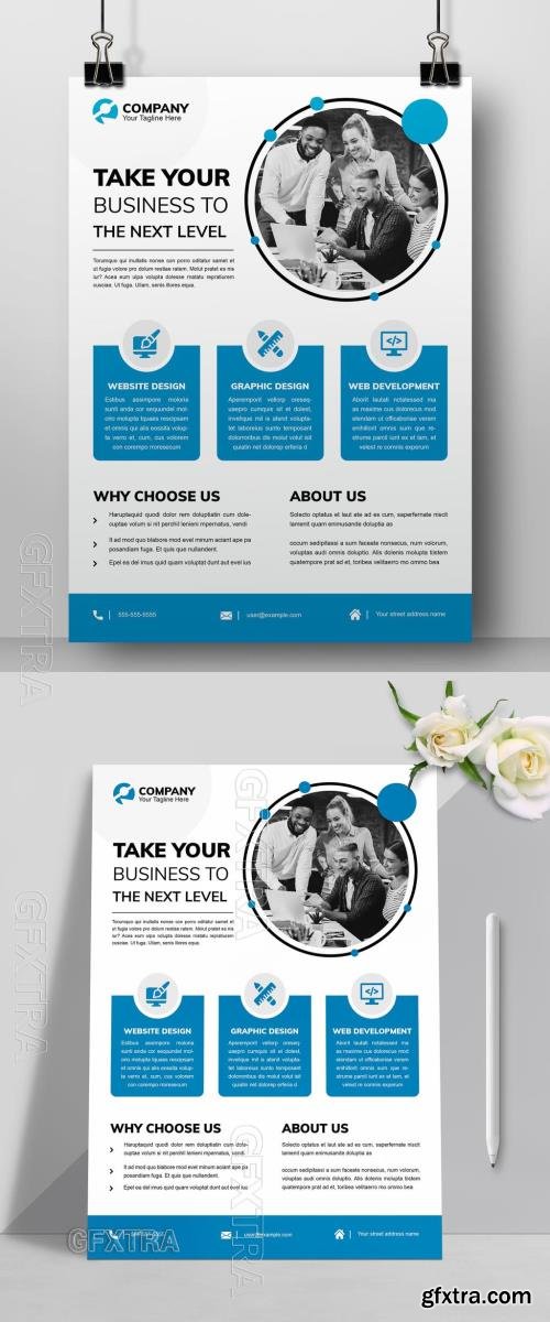 Business Flyer Template 718545582