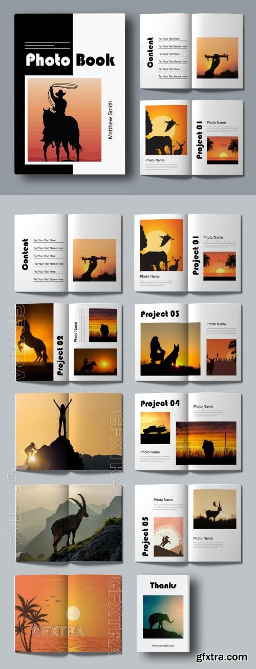 Photo Book Layout 718538382