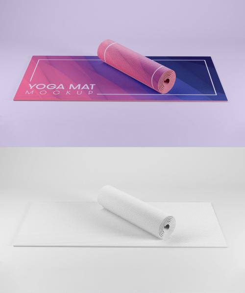 Yoga Mat Mockup