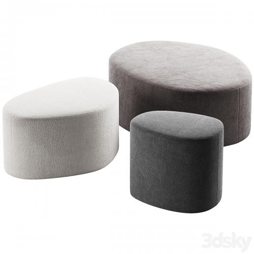 284 seating pouf Swole Ottoman by bludot 00