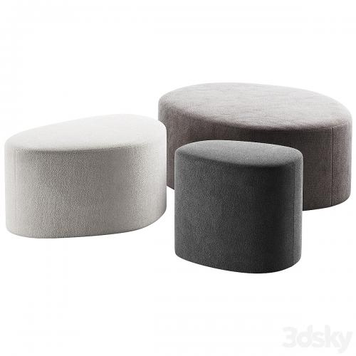 284 seating pouf Swole Ottoman by bludot 00