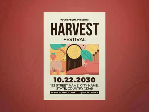 Harvest Festival Flyer