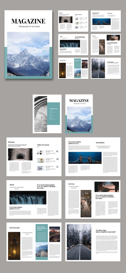 Creative Magazine Layout