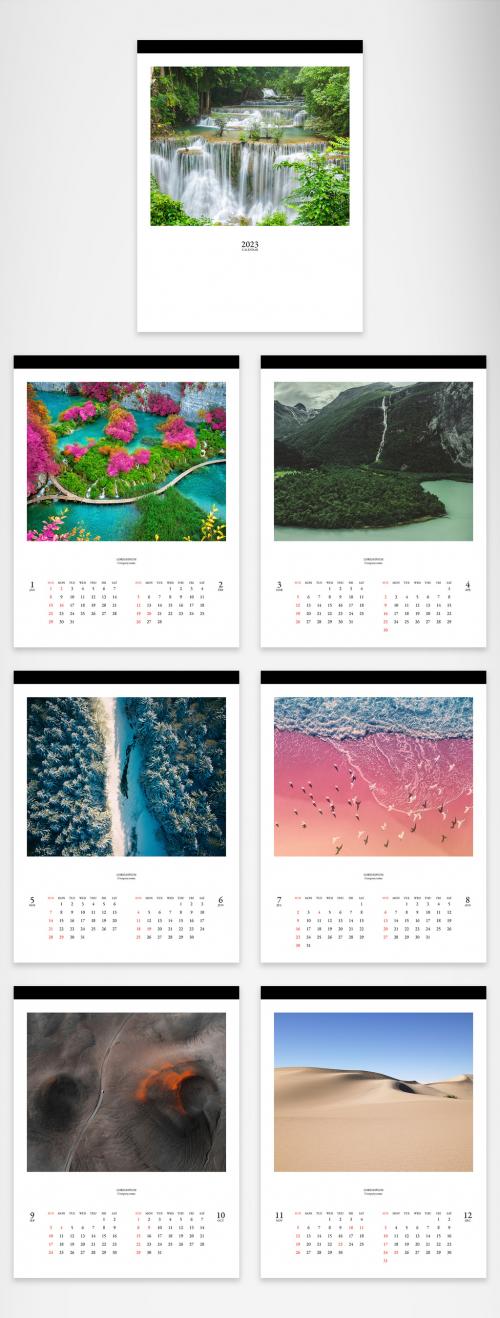 Beautiful and Simple 2023 Calendar