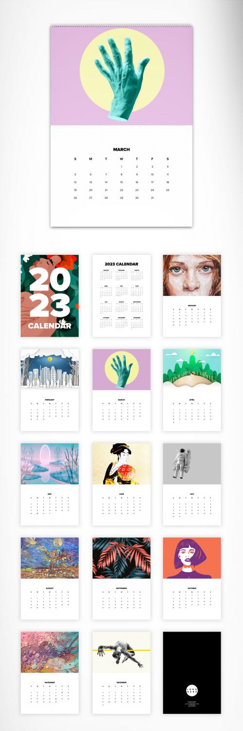 2023 Wall Calendar A3