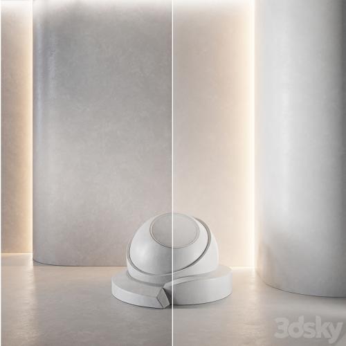 decorative plaster | Concrete set (seamless) | 33