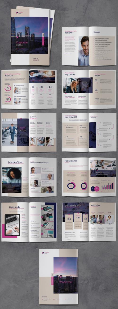 Company Profile Brochure Template