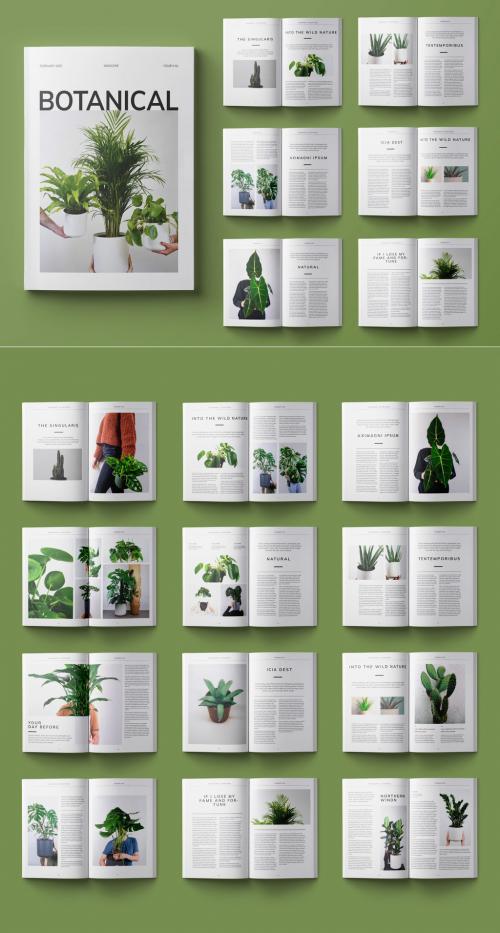 Botanic Magazine Layout