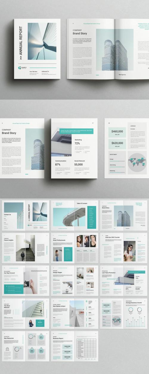 Annual Report Brochure Layout