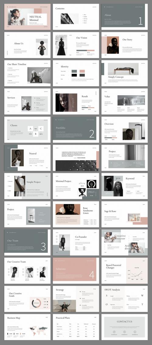 Neutral Minimal Presentation Layout