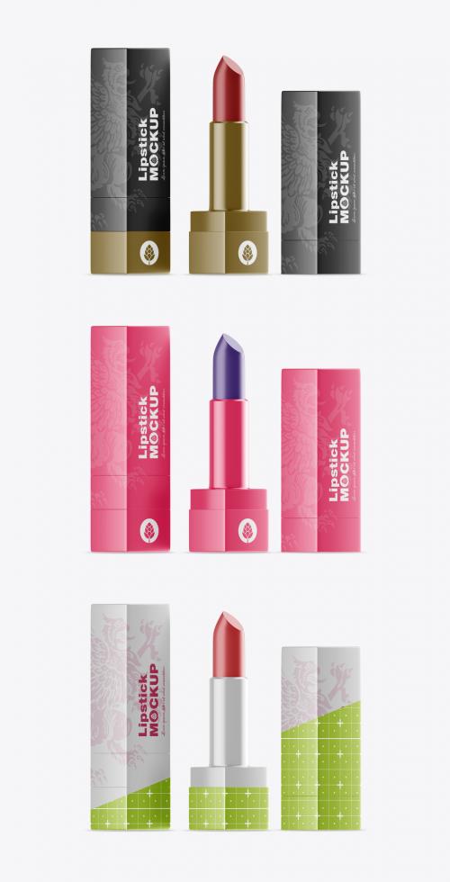 Set Lipstick Mockup