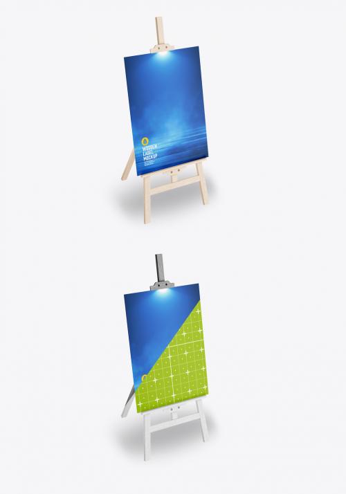 Painting Easel Mockup