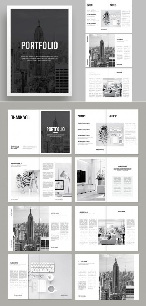 Portfolio Magazine Layout