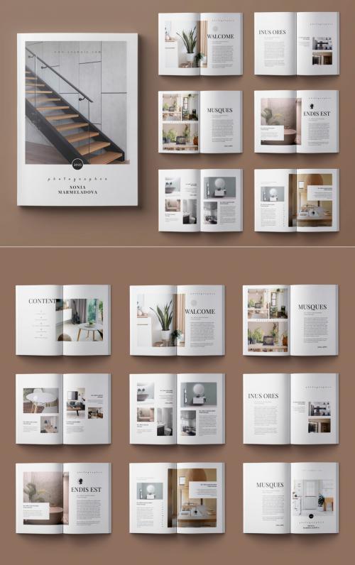 Interior Brochure Layout