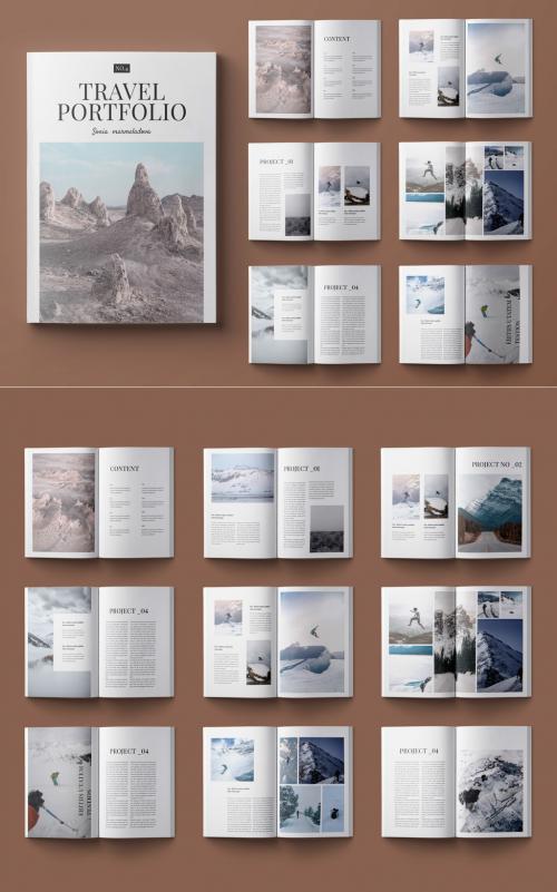 Travel Portfolio Layout