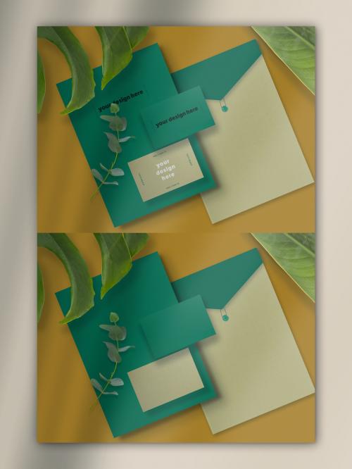 Stationery Set Mockup