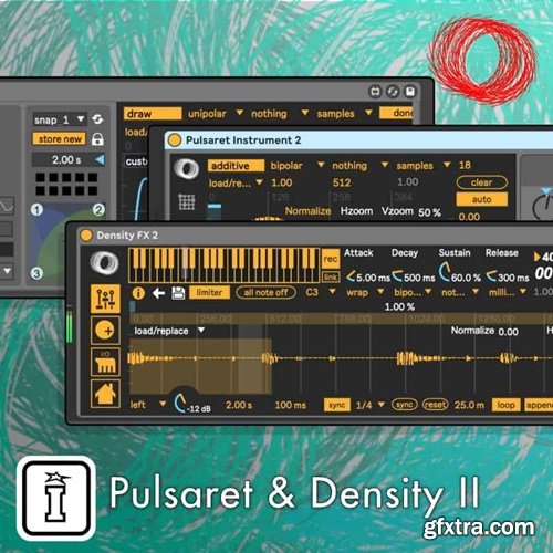 Isotonik Studios Density and Pulsaret II by Apesoft For Max For Live