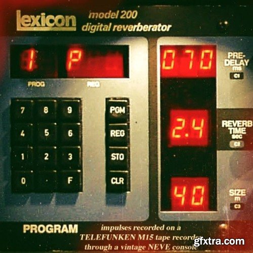 PastToFutureReverbs Lexicon Model 200 Reverb