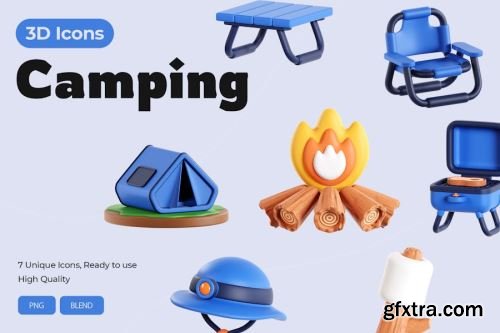 Camping Design Collections 15xPSD