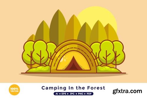 Camping Design Collections 15xPSD