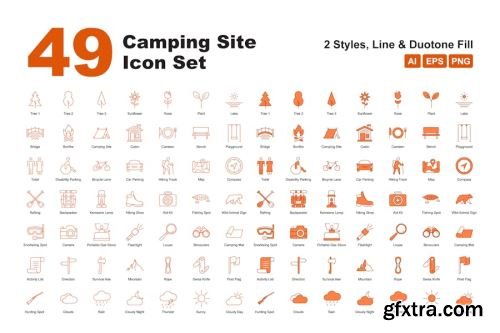 Camping Design Collections 15xPSD