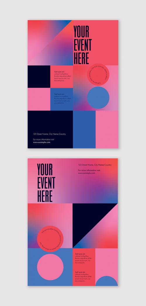 Graphic Colorful Poster Layout