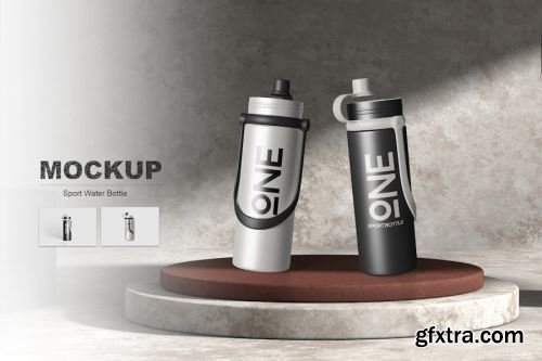 Sport Bottle Mockup Collections 13xPSD