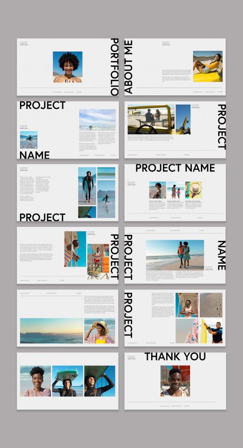 Bold Portfolio Layout Design