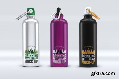 Sport Bottle Mockup Collections 13xPSD