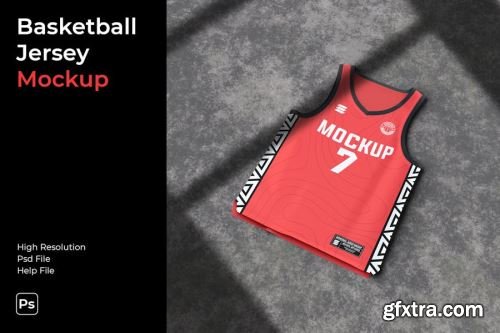 Sport Basketball Jersey Mockup Collections 13xPSD