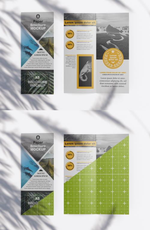 Matte Brochure Mockup