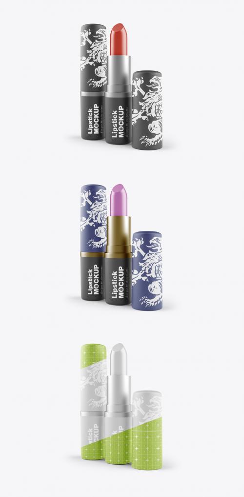 Set Lipstick Mockup