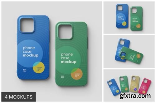 Phone Case Mockup Collections 15xPSD