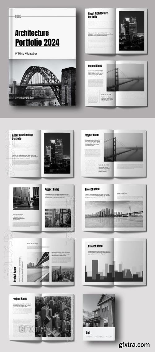 Architecture Portfolio Layout 722994601