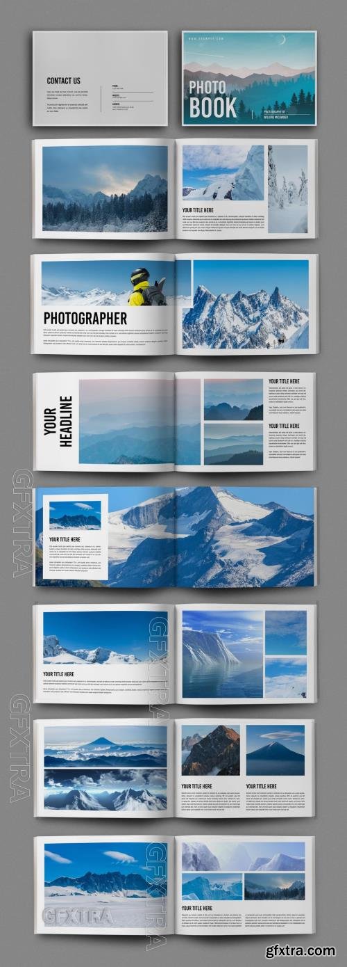 Photo Book Template 722994447