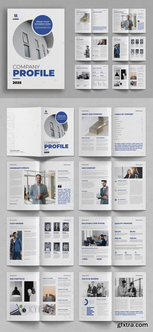 Company Profile Template 721820429