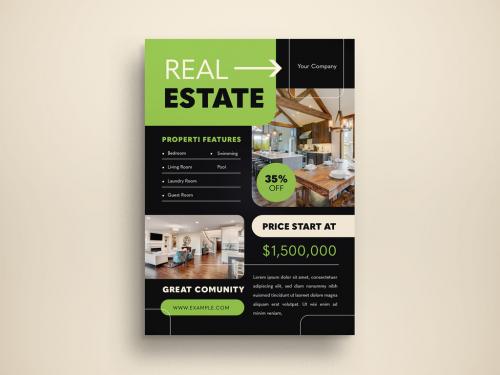 Real Estate Flyer Layout