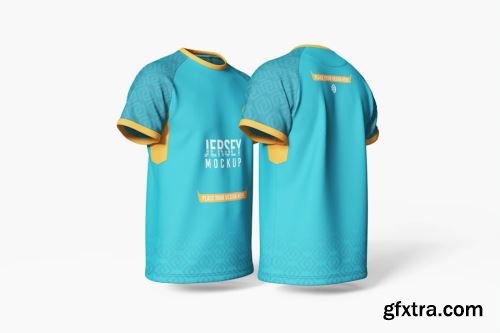 Soccer Mens Sports T-shirt Mockup Collections 14xPSD