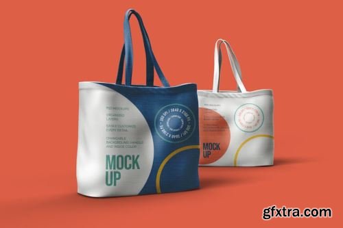 Tote Bag Mockup Collections 12xPSD