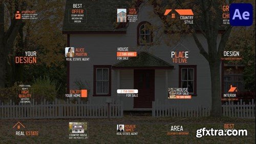 Videohive Real Estate Titles for After Effects 51767327
