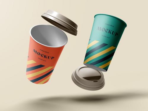 Take Away Paper Coffee Cup Mockup