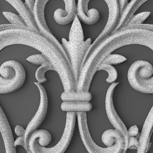 Set stucco decoration